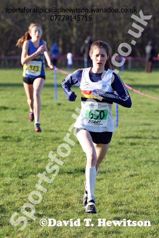 Womens under-17s and 20s North Eastern Cross Country Chanpionships. Photo: David T. Hewitson/Sports for All Pics